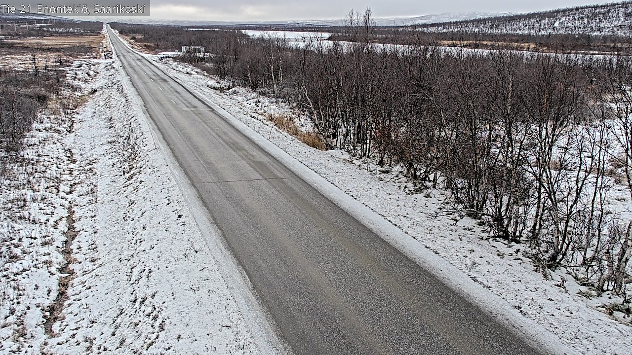Kelikamerat Kuva Tie 21 Enontekiö, Saarikoski, Enontekiö, Lappi