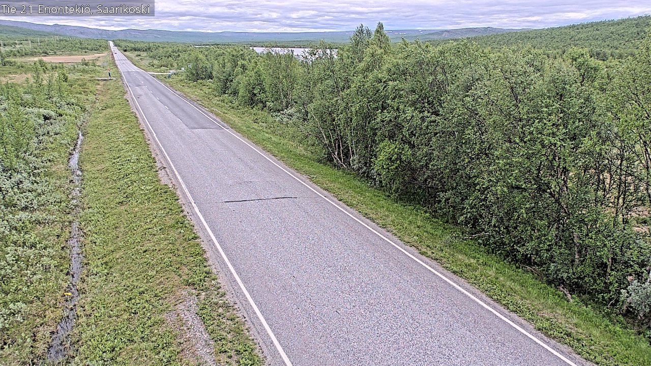 Kelikamerat Kuva Tie 21 Enontekiö, Saarikoski, Enontekiö, Lappi