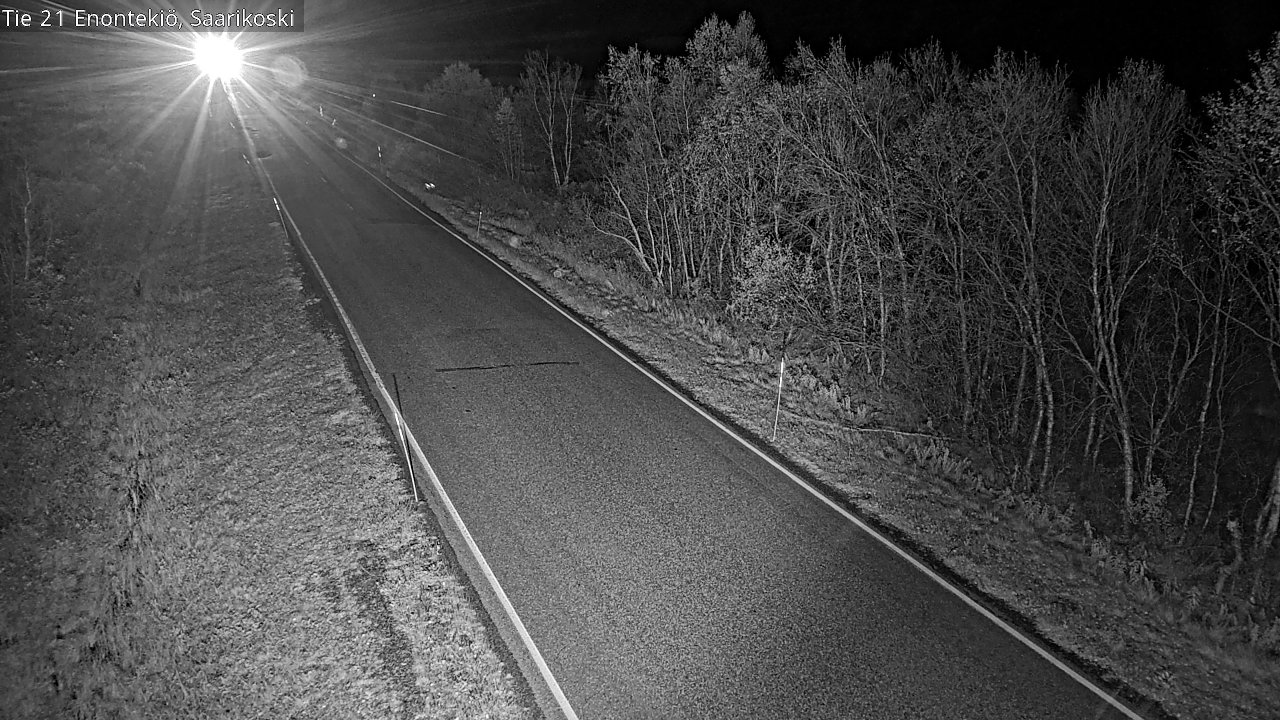 Kelikamerat Kuva Tie 21 Enontekiö, Saarikoski, Enontekiö, Lappi