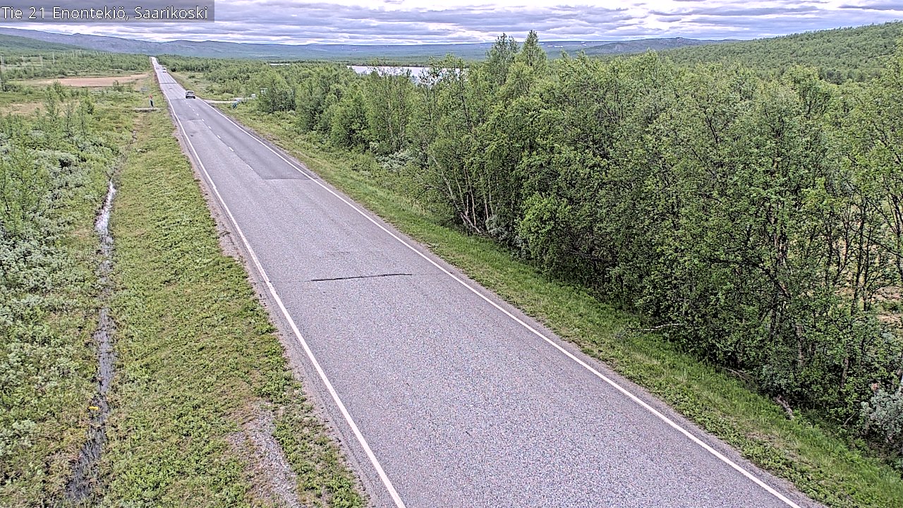 Kelikamerat Kuva Tie 21 Enontekiö, Saarikoski, Enontekiö, Lappi