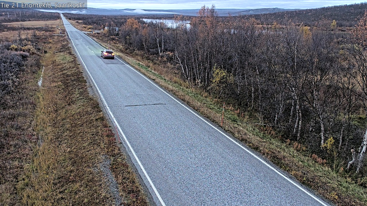Kelikamerat Kuva Tie 21 Enontekiö, Saarikoski, Enontekiö, Lappi
