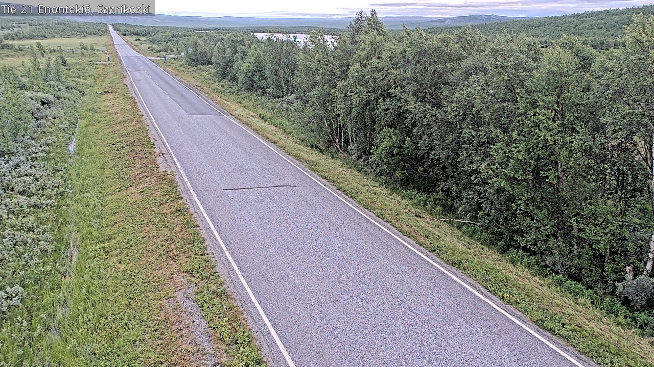 Kelikamerat Kuva Tie 21 Enontekiö, Saarikoski, Enontekiö, Lappi