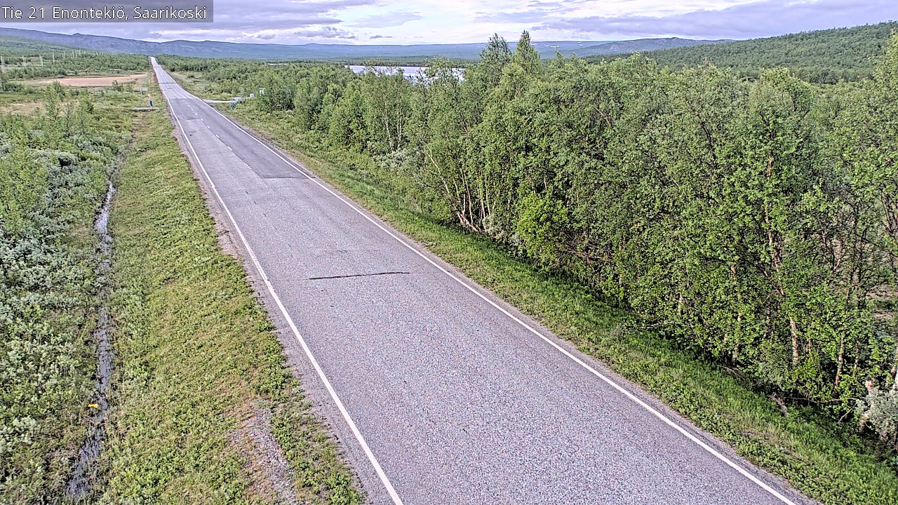 Kelikamerat Kuva Tie 21 Enontekiö, Saarikoski, Enontekiö, Lappi