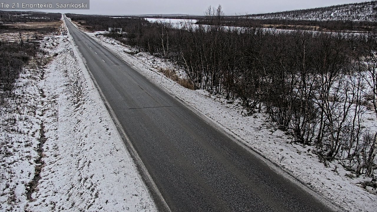 Kelikamerat Kuva Tie 21 Enontekiö, Saarikoski, Enontekiö, Lappi