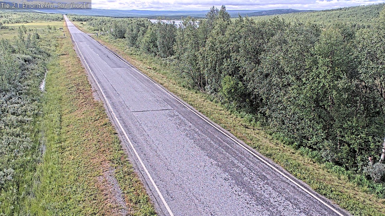 Kelikamerat Kuva Tie 21 Enontekiö, Saarikoski, Enontekiö, Lappi