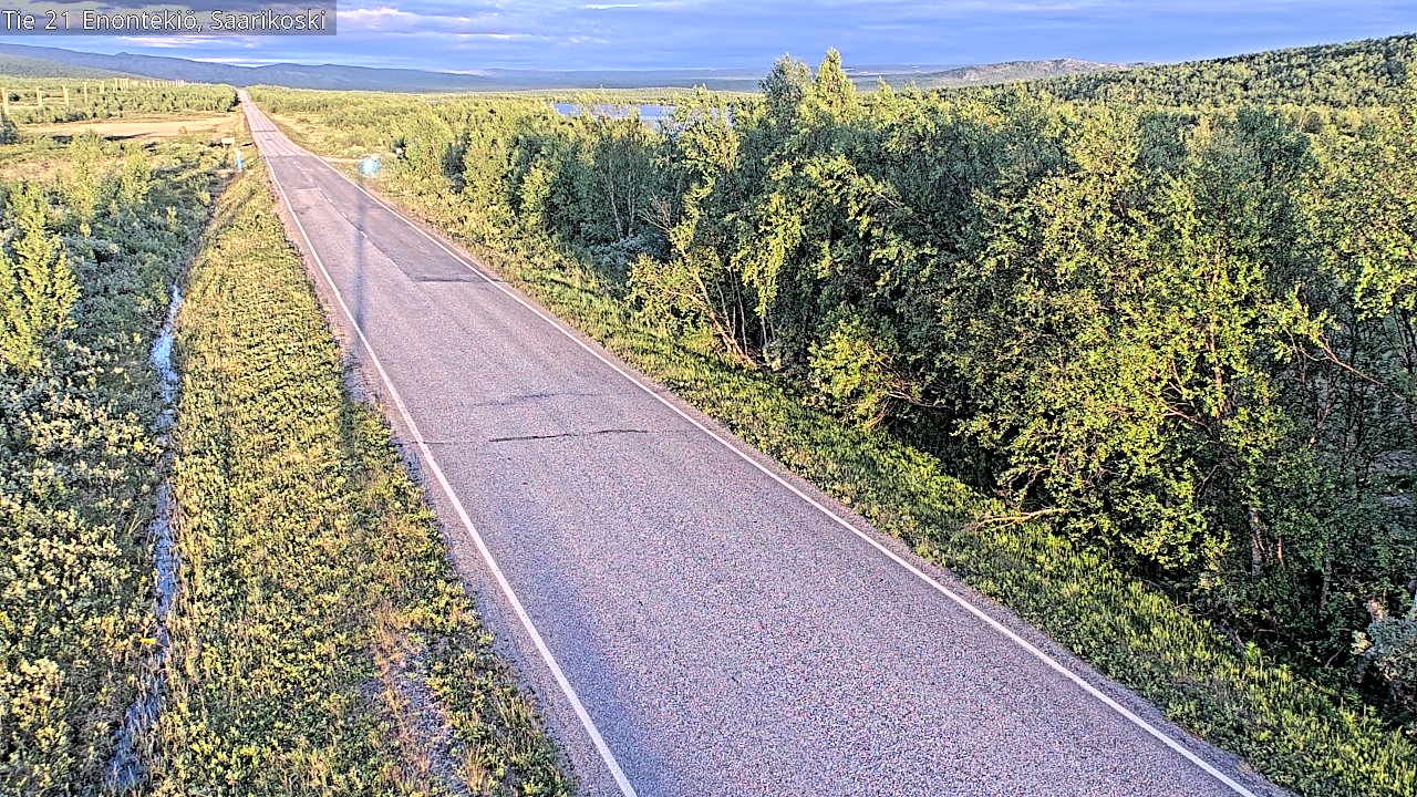 Kelikamerat Kuva Tie 21 Enontekiö, Saarikoski, Enontekiö, Lappi