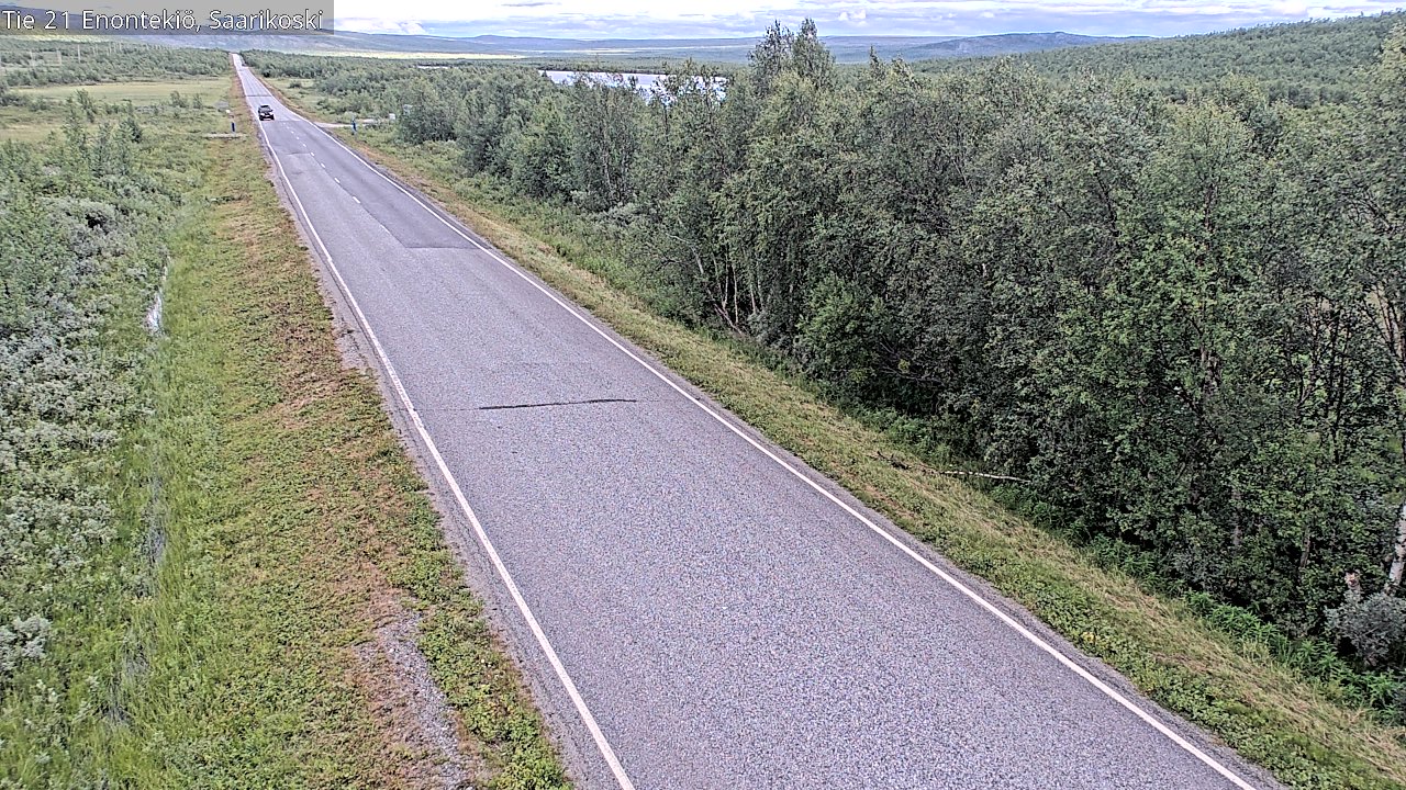 Kelikamerat Kuva Tie 21 Enontekiö, Saarikoski, Enontekiö, Lappi