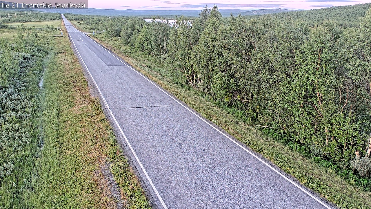 Kelikamerat Kuva Tie 21 Enontekiö, Saarikoski, Enontekiö, Lappi