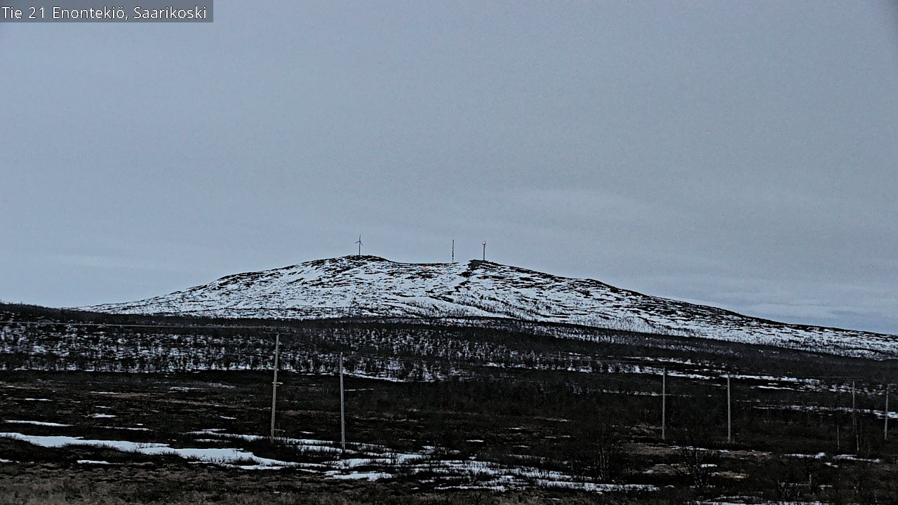 Kelikamerat Kuva Tie 21 Enontekiö, Saarikoski, Enontekiö, Lappi