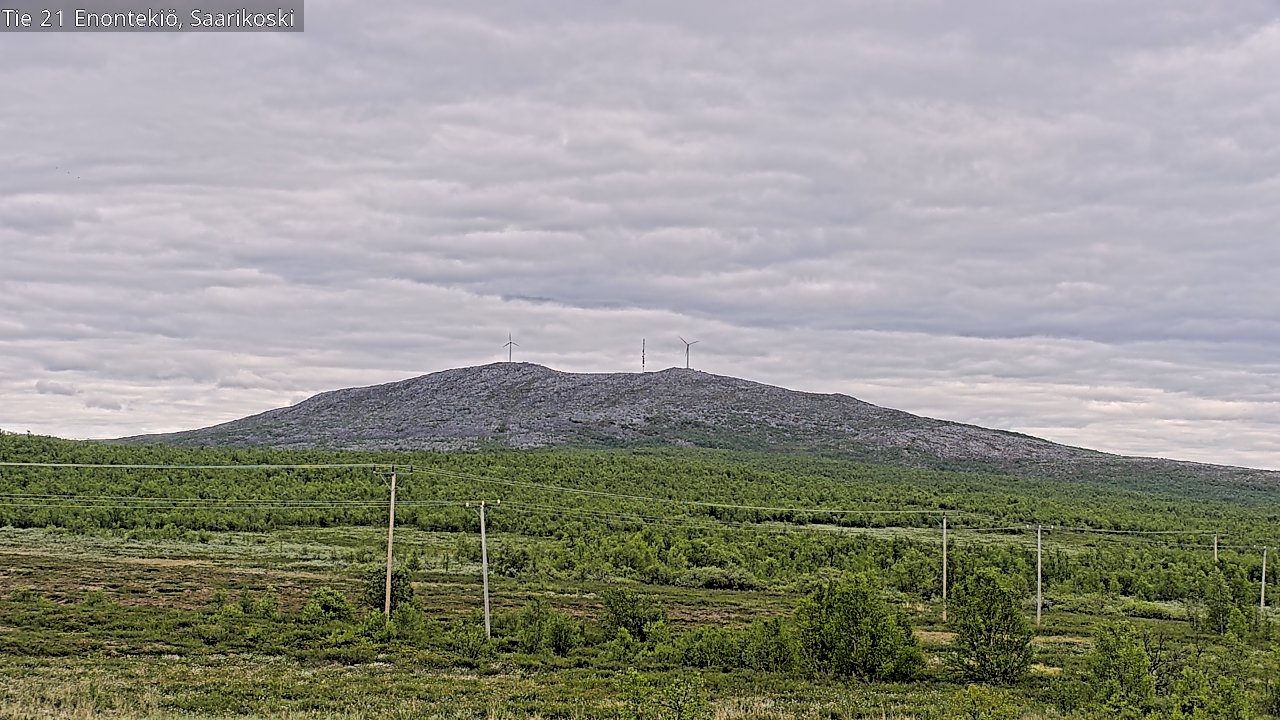 Kelikamerat Kuva Tie 21 Enontekiö, Saarikoski, Enontekiö, Lappi