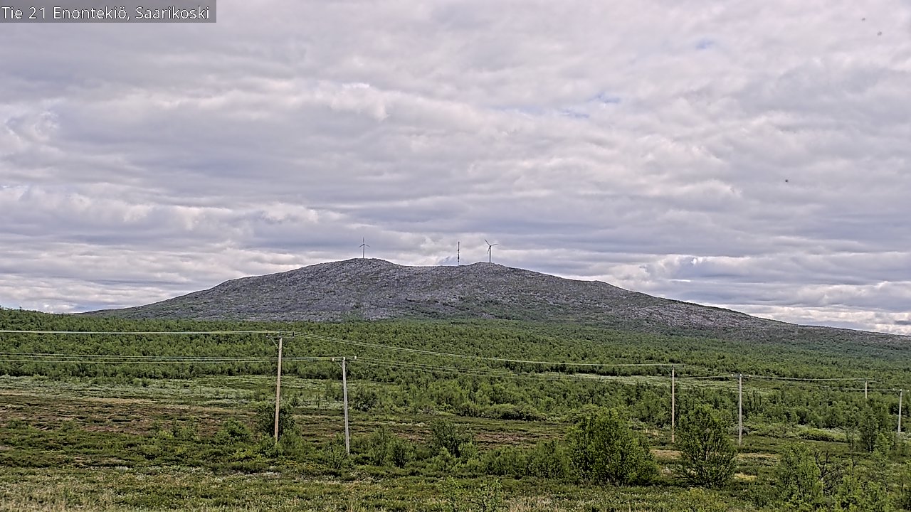 Kelikamerat Kuva Tie 21 Enontekiö, Saarikoski, Enontekiö, Lappi