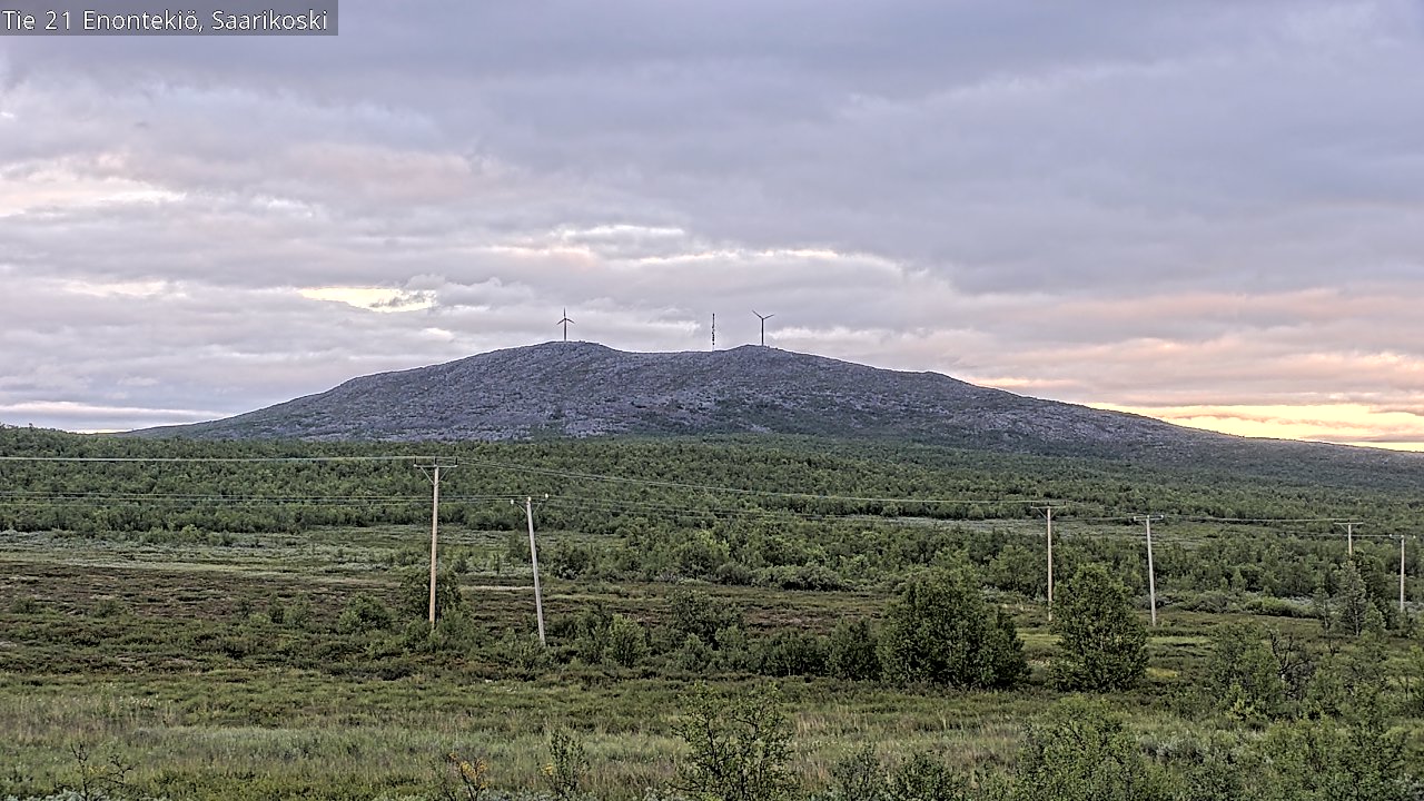 Kelikamerat Kuva Tie 21 Enontekiö, Saarikoski, Enontekiö, Lappi