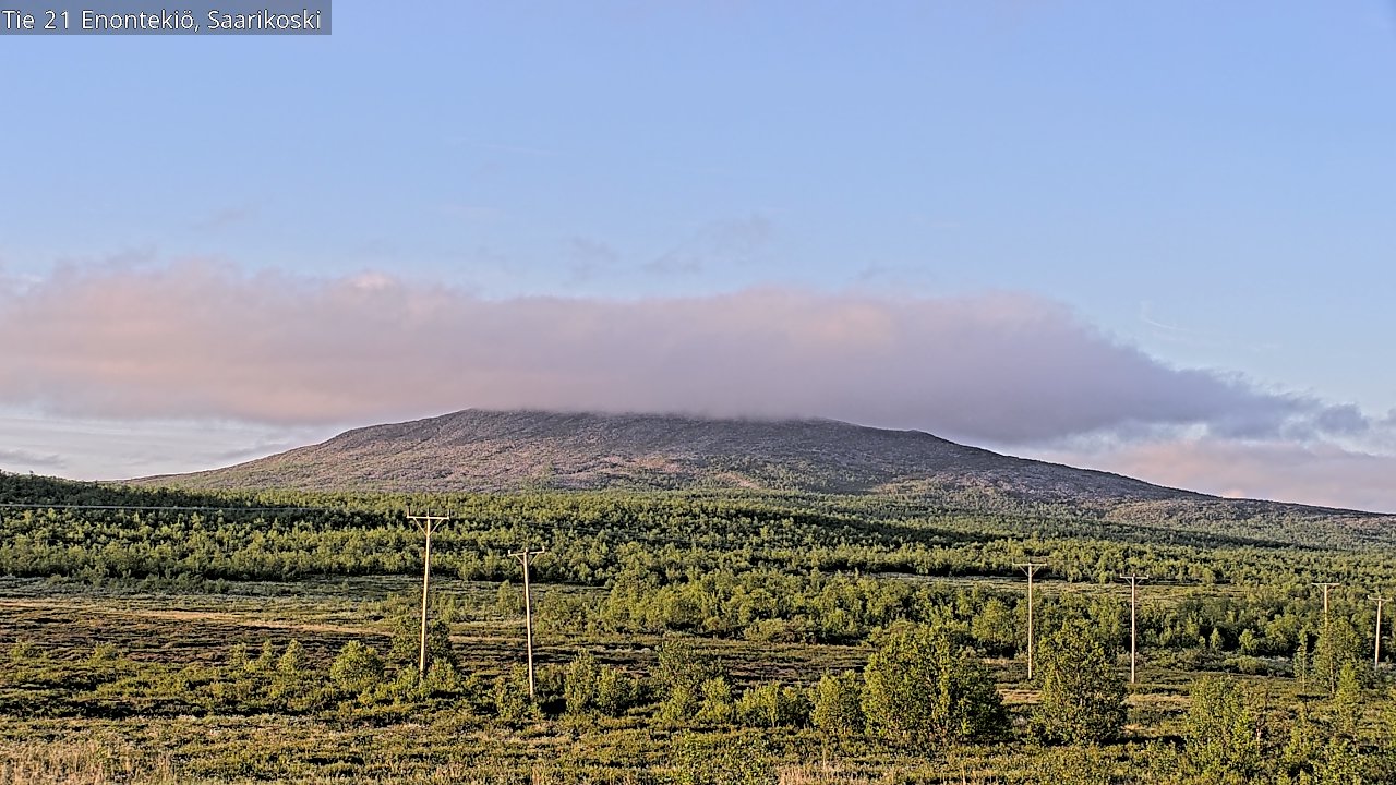 Kelikamerat Kuva Tie 21 Enontekiö, Saarikoski, Enontekiö, Lappi
