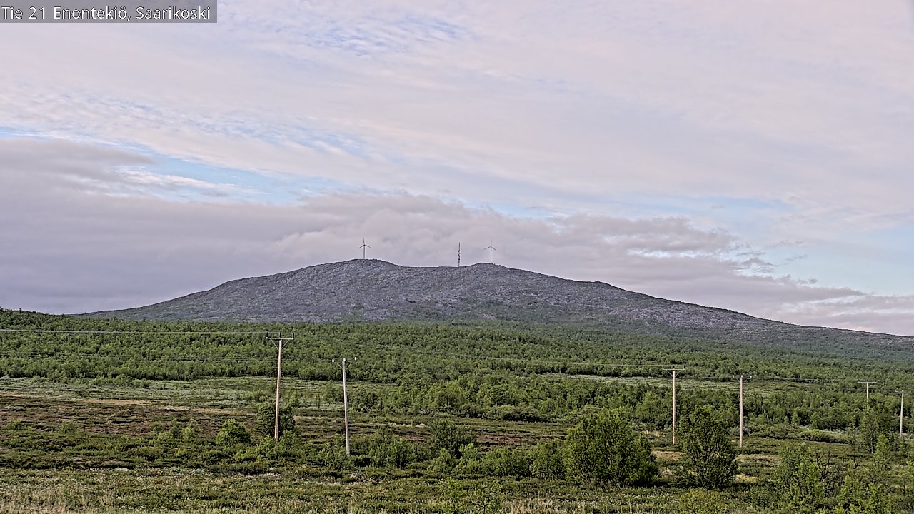 Kelikamerat Kuva Tie 21 Enontekiö, Saarikoski, Enontekiö, Lappi
