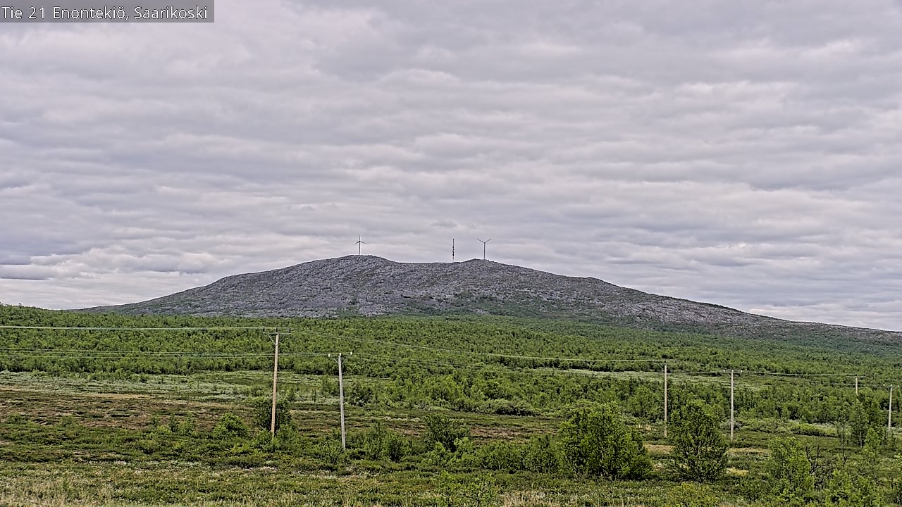Kelikamerat Kuva Tie 21 Enontekiö, Saarikoski, Enontekiö, Lappi