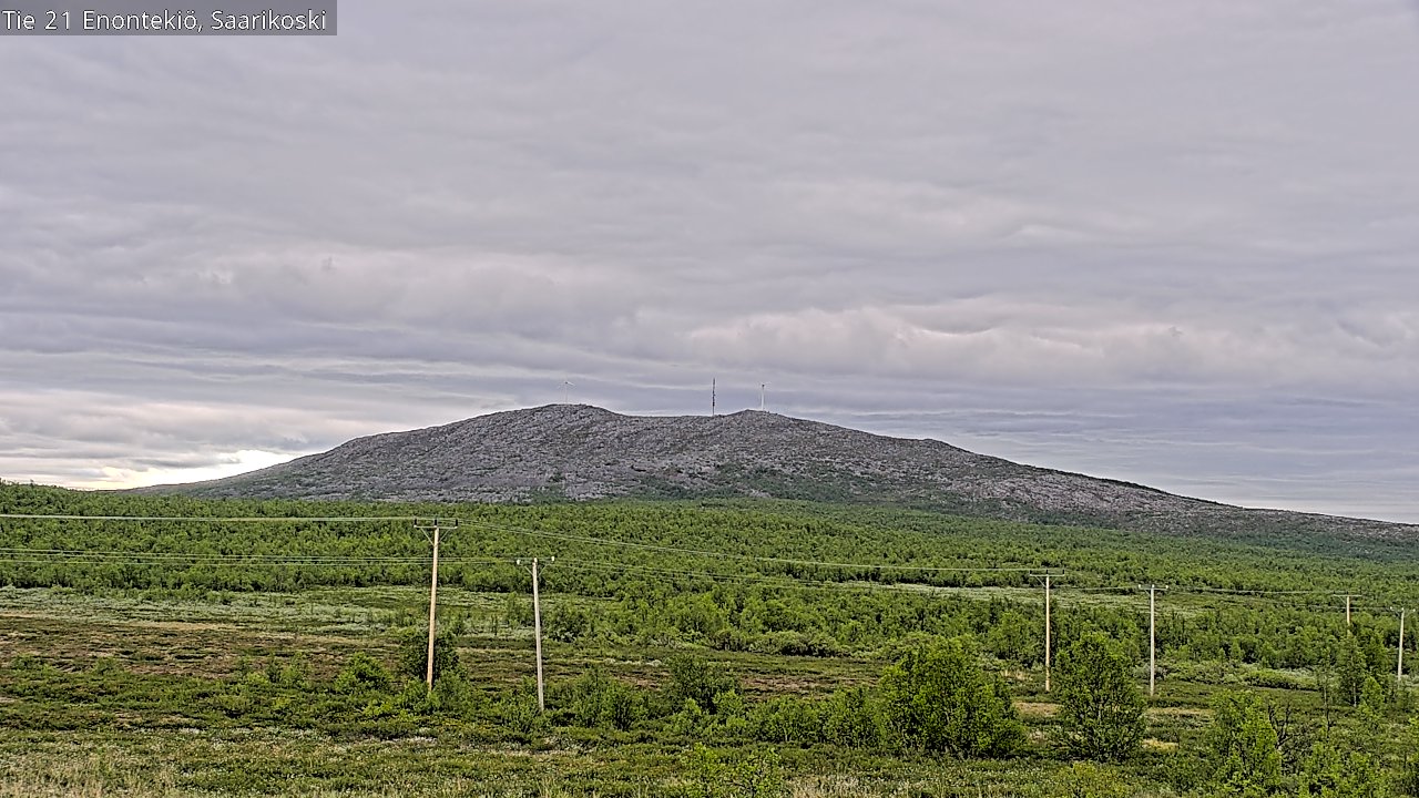 Kelikamerat Kuva Tie 21 Enontekiö, Saarikoski, Enontekiö, Lappi