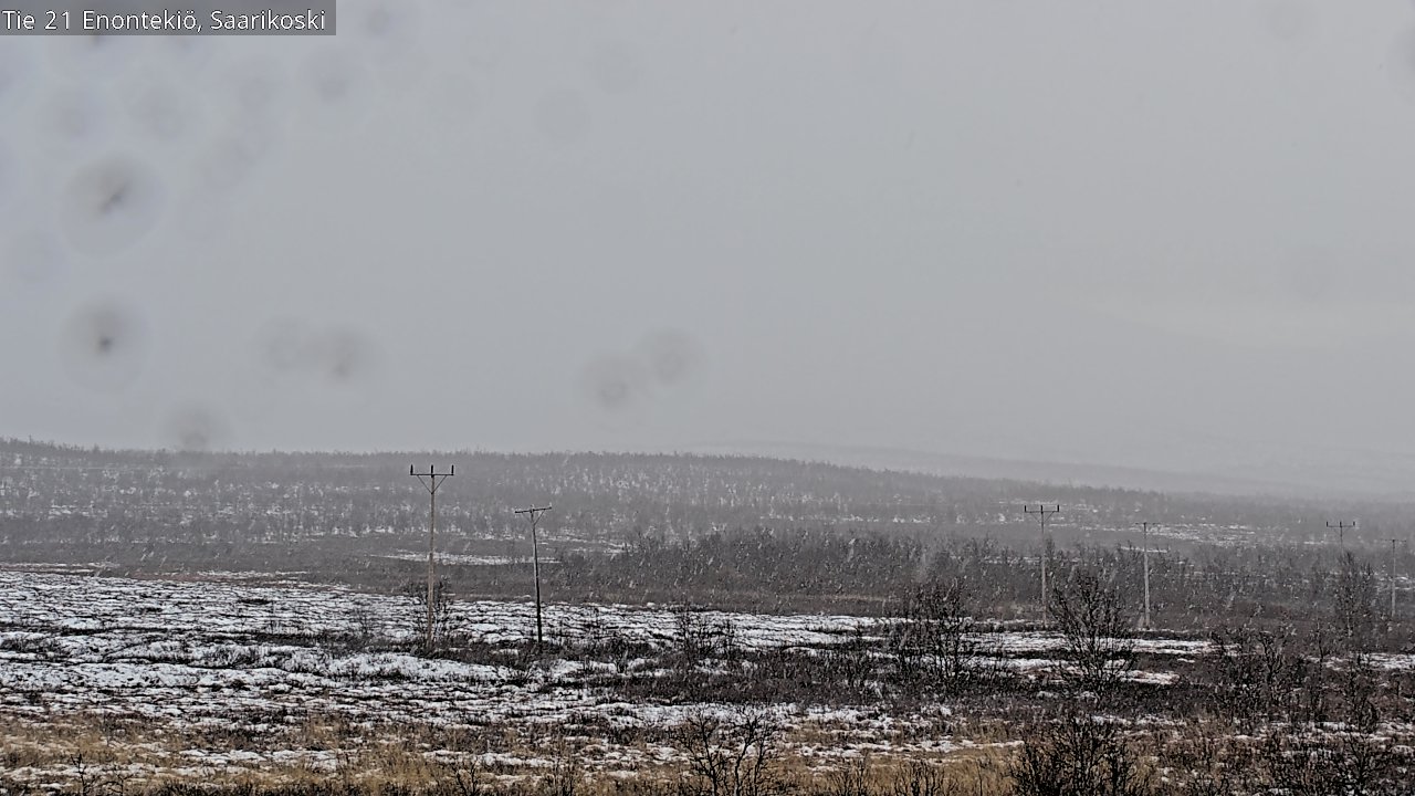 Kelikamerat Kuva Tie 21 Enontekiö, Saarikoski, Enontekiö, Lappi
