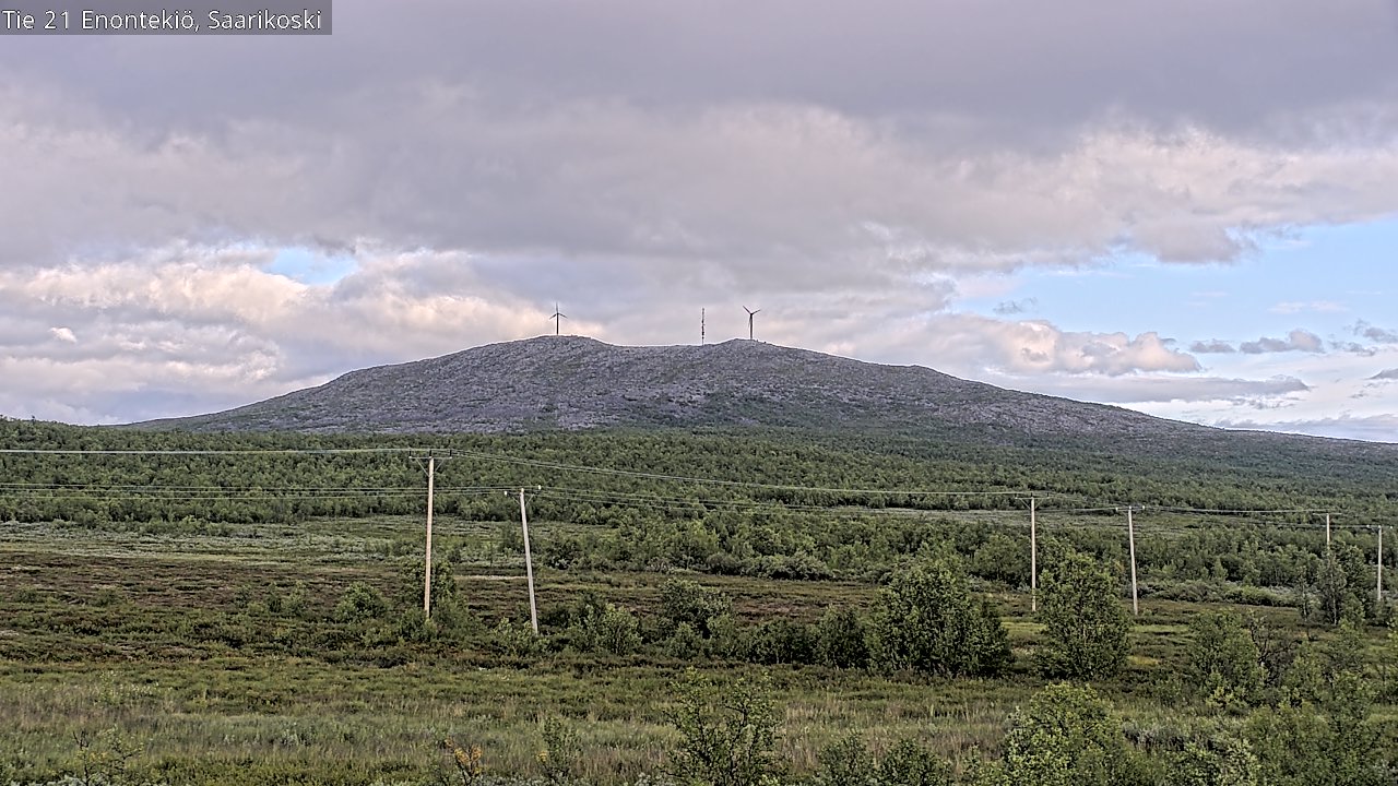 Kelikamerat Kuva Tie 21 Enontekiö, Saarikoski, Enontekiö, Lappi