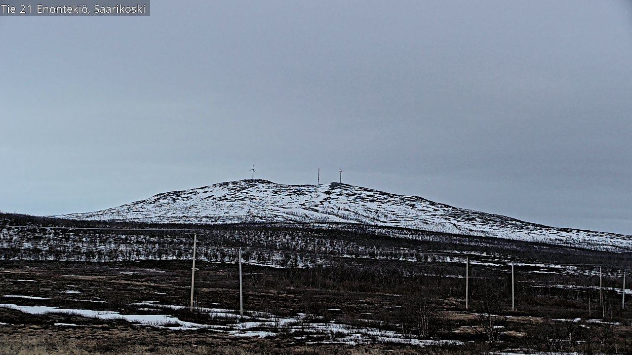 Kelikamerat Kuva Tie 21 Enontekiö, Saarikoski, Enontekiö, Lappi