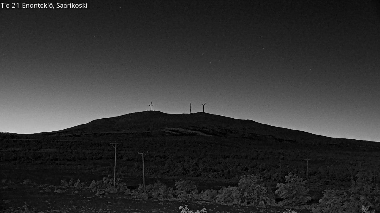 Kelikamerat Kuva Tie 21 Enontekiö, Saarikoski, Enontekiö, Lappi