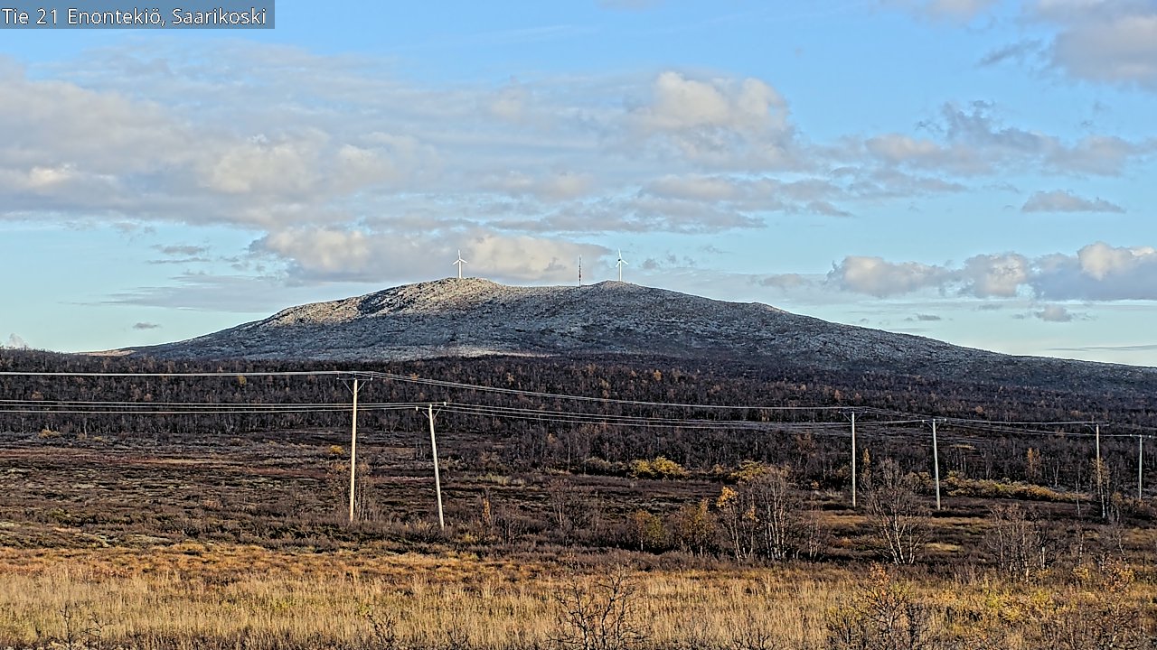 Kelikamerat Kuva Tie 21 Enontekiö, Saarikoski, Enontekiö, Lappi