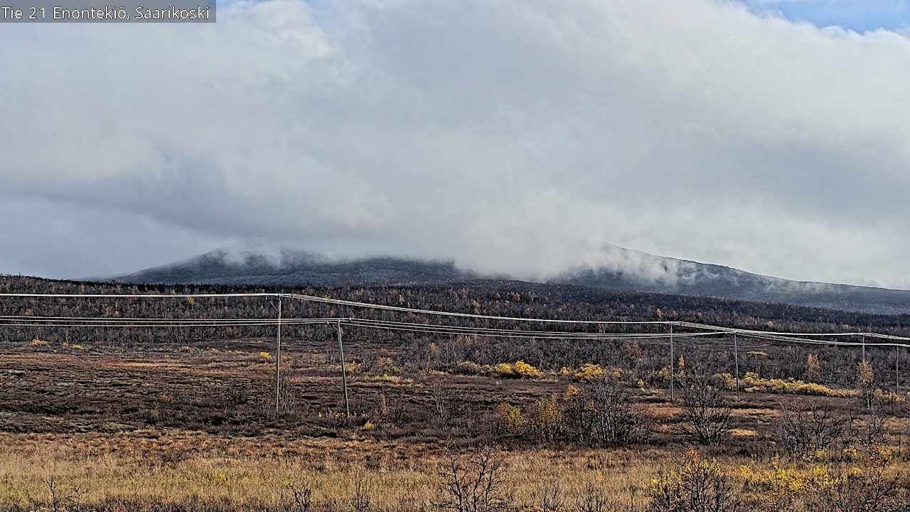 Kelikamerat Kuva Tie 21 Enontekiö, Saarikoski, Enontekiö, Lappi