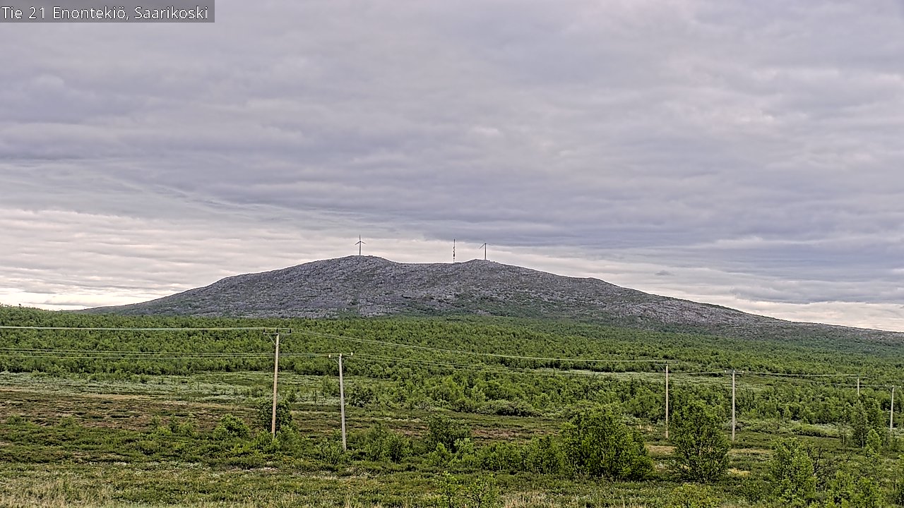 Kelikamerat Kuva Tie 21 Enontekiö, Saarikoski, Enontekiö, Lappi