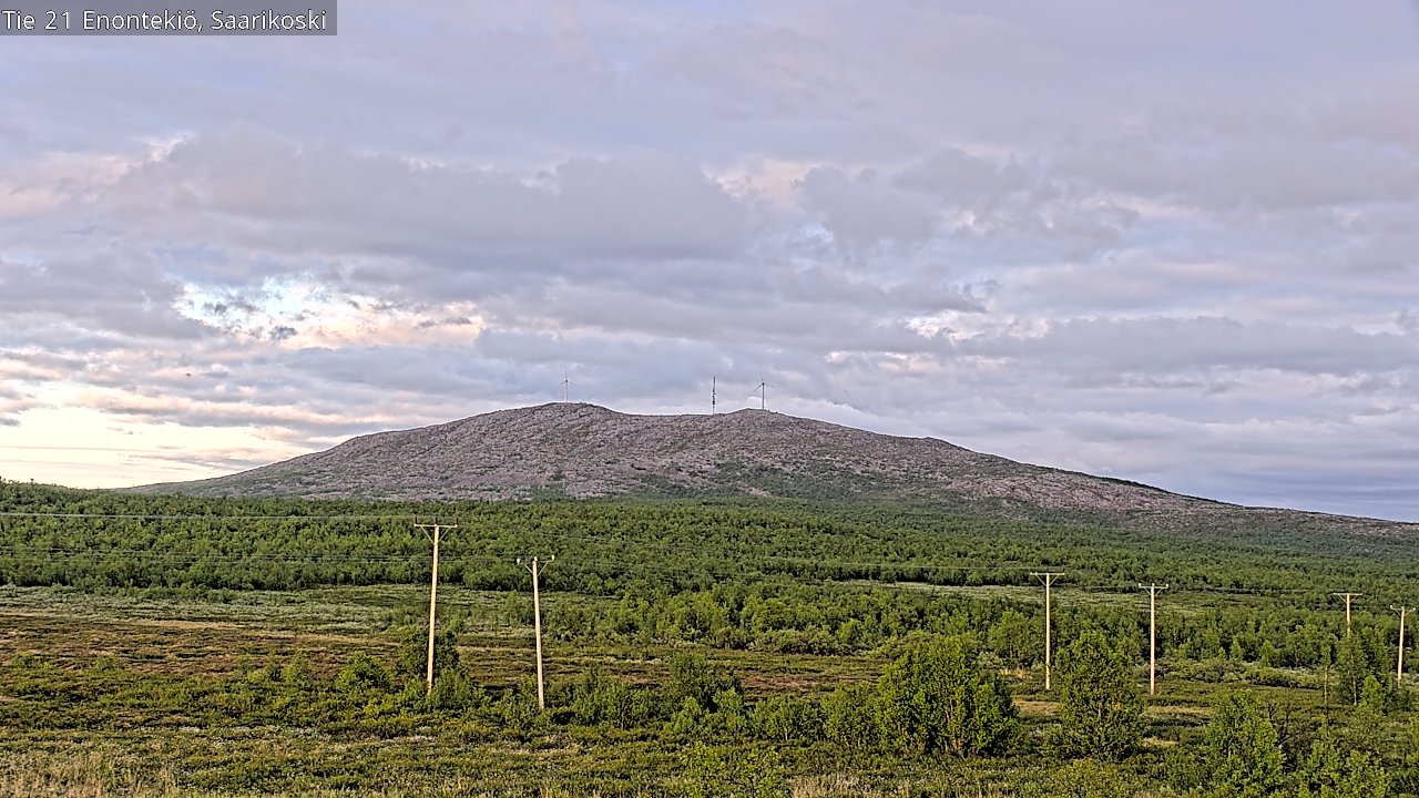 Kelikamerat Kuva Tie 21 Enontekiö, Saarikoski, Enontekiö, Lappi