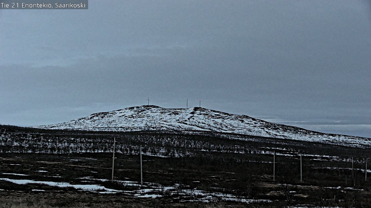 Kelikamerat Kuva Tie 21 Enontekiö, Saarikoski, Enontekiö, Lappi