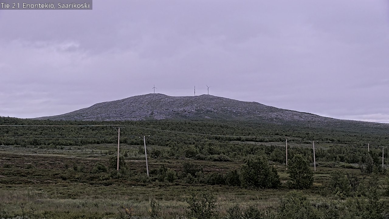 Kelikamerat Kuva Tie 21 Enontekiö, Saarikoski, Enontekiö, Lappi