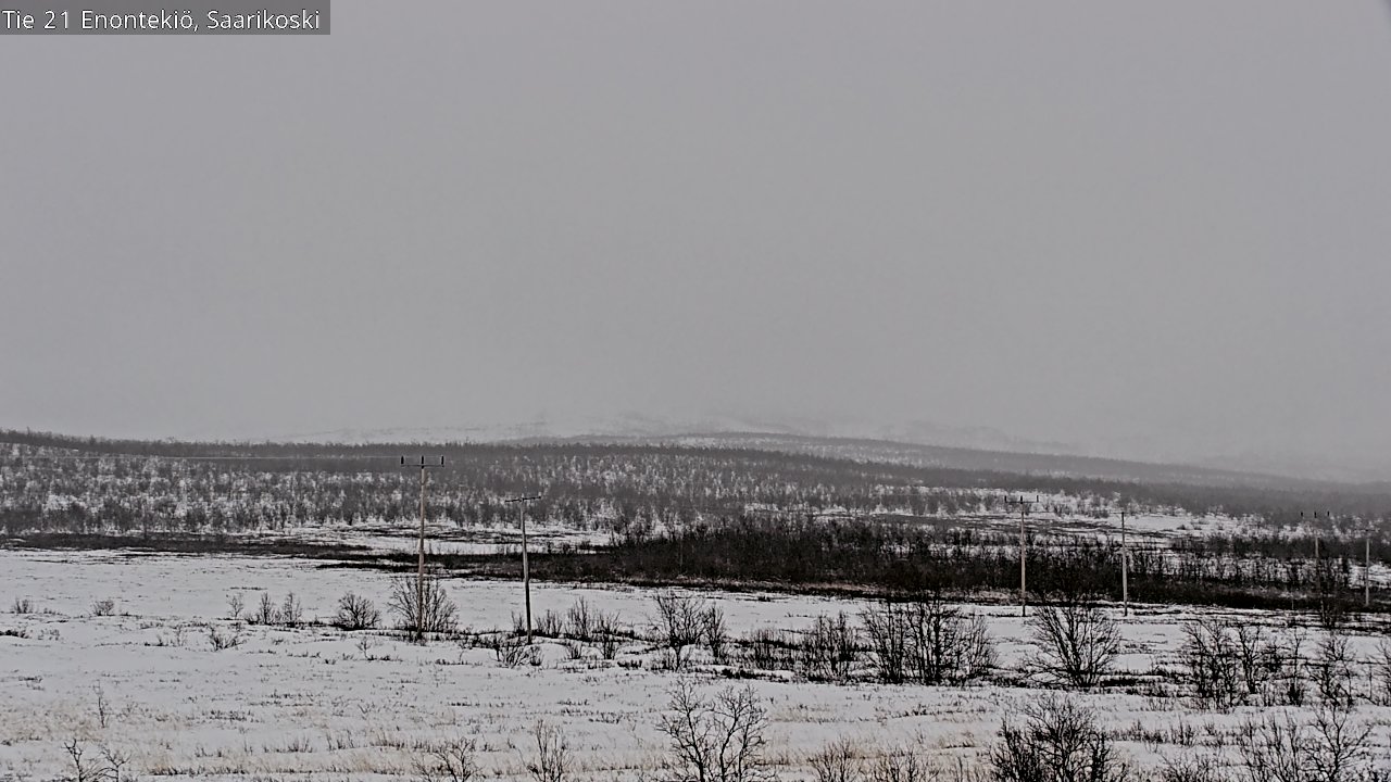 Kelikamerat Kuva Tie 21 Enontekiö, Saarikoski, Enontekiö, Lappi
