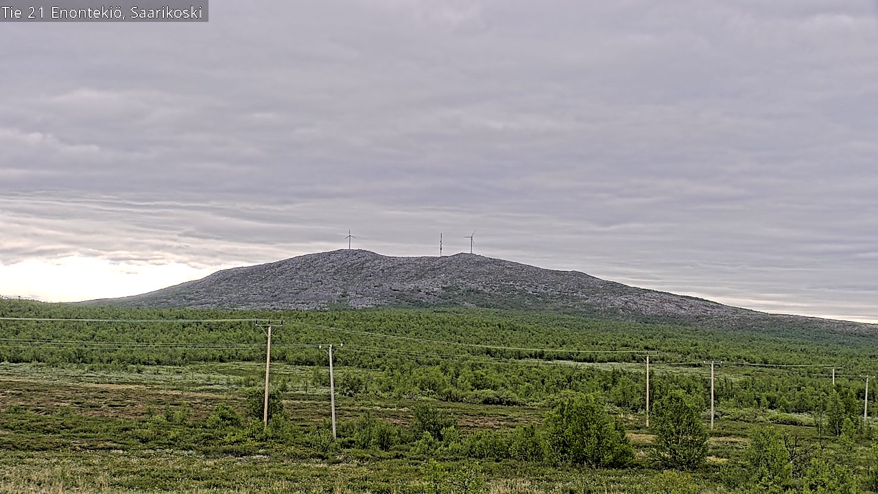 Kelikamerat Kuva Tie 21 Enontekiö, Saarikoski, Enontekiö, Lappi