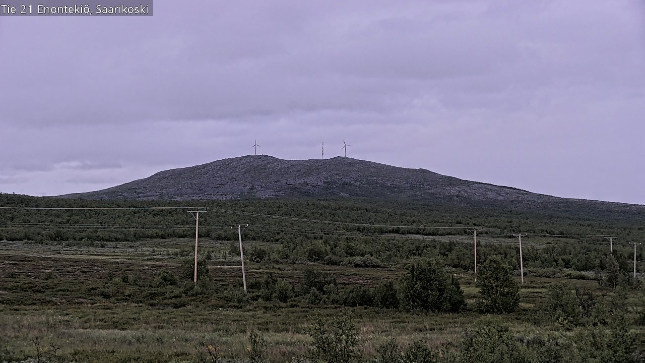 Kelikamerat Kuva Tie 21 Enontekiö, Saarikoski, Enontekiö, Lappi