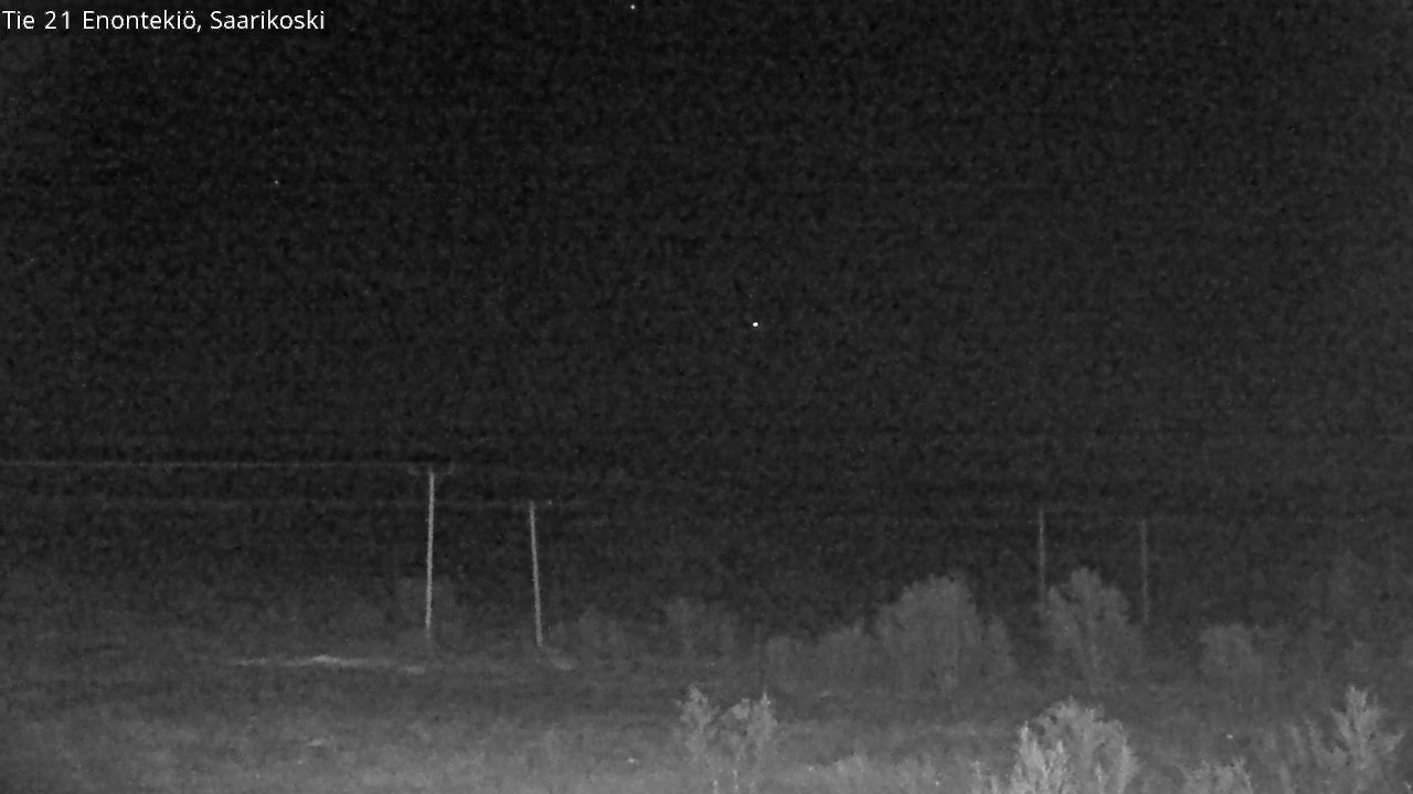 Weather Camera Image Road 21 Enontekiö, Saarikoski, Enontekiö, Lappi