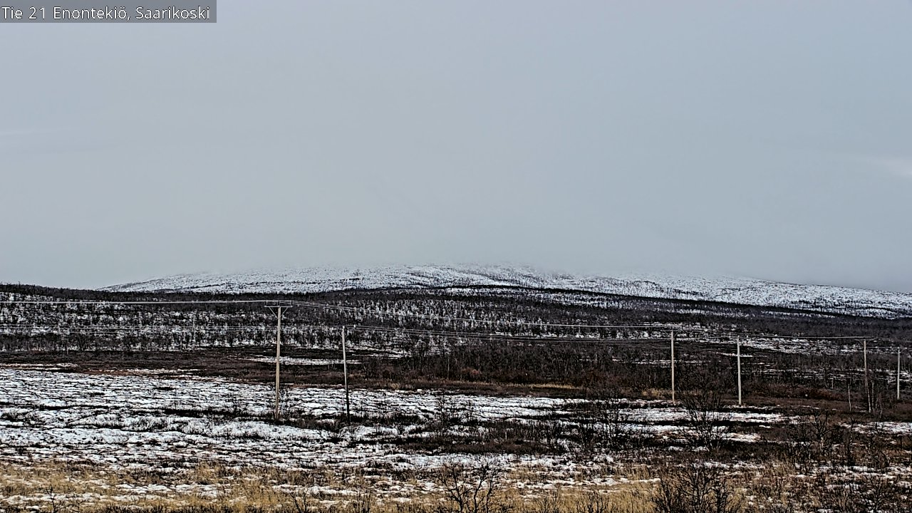 Kelikamerat Kuva Tie 21 Enontekiö, Saarikoski, Enontekiö, Lappi