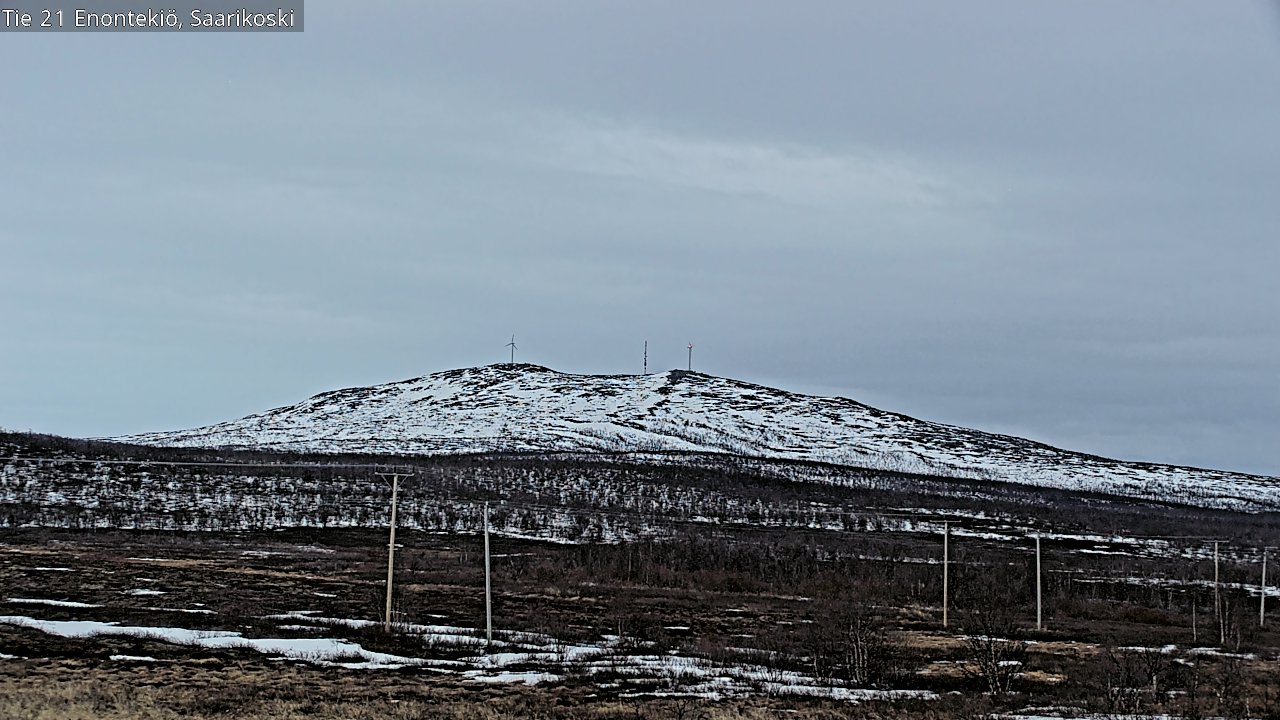 Kelikamerat Kuva Tie 21 Enontekiö, Saarikoski, Enontekiö, Lappi