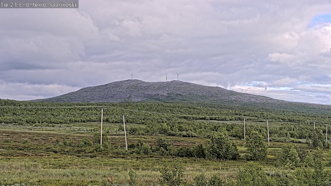 Kelikamerat Kuva Tie 21 Enontekiö, Saarikoski, Enontekiö, Lappi