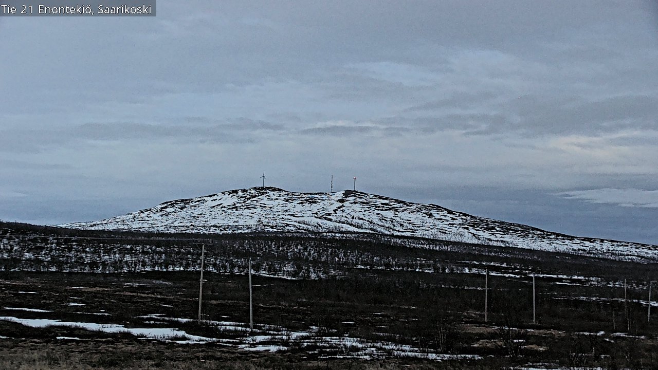 Kelikamerat Kuva Tie 21 Enontekiö, Saarikoski, Enontekiö, Lappi