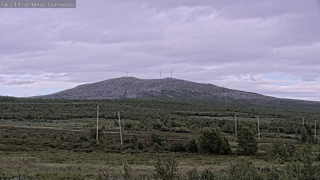 Kelikamerat Kuva Tie 21 Enontekiö, Saarikoski, Enontekiö, Lappi