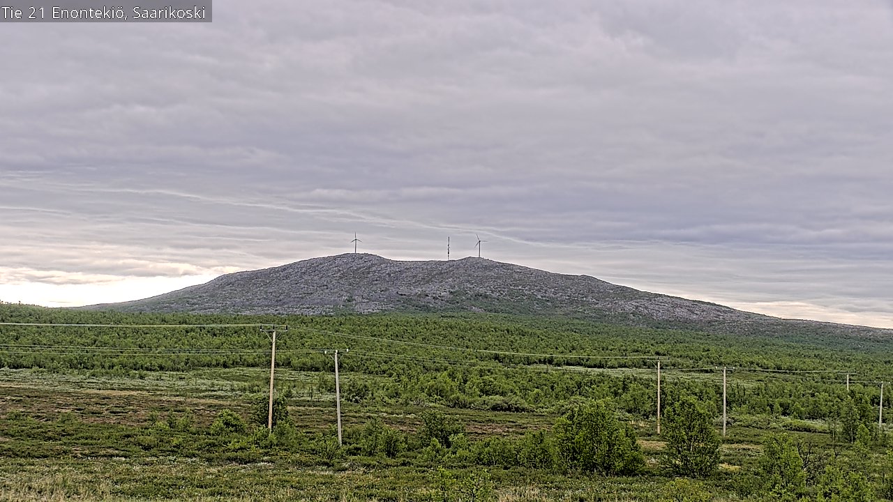 Kelikamerat Kuva Tie 21 Enontekiö, Saarikoski, Enontekiö, Lappi