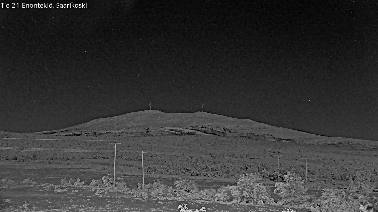 Kelikamerat Kuva Tie 21 Enontekiö, Saarikoski, Enontekiö, Lappi