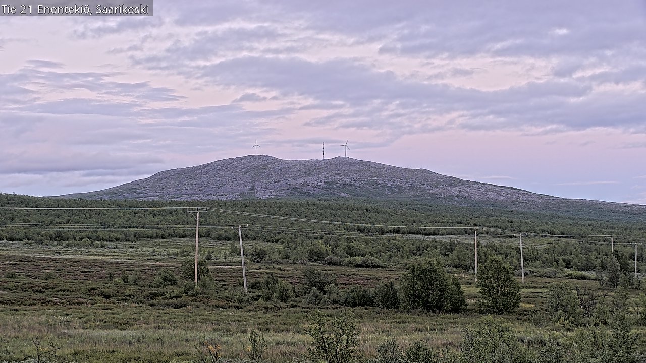 Kelikamerat Kuva Tie 21 Enontekiö, Saarikoski, Enontekiö, Lappi