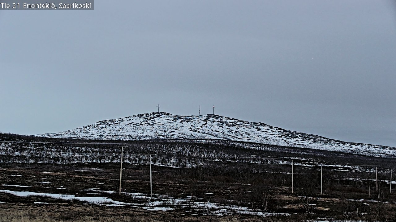 Kelikamerat Kuva Tie 21 Enontekiö, Saarikoski, Enontekiö, Lappi