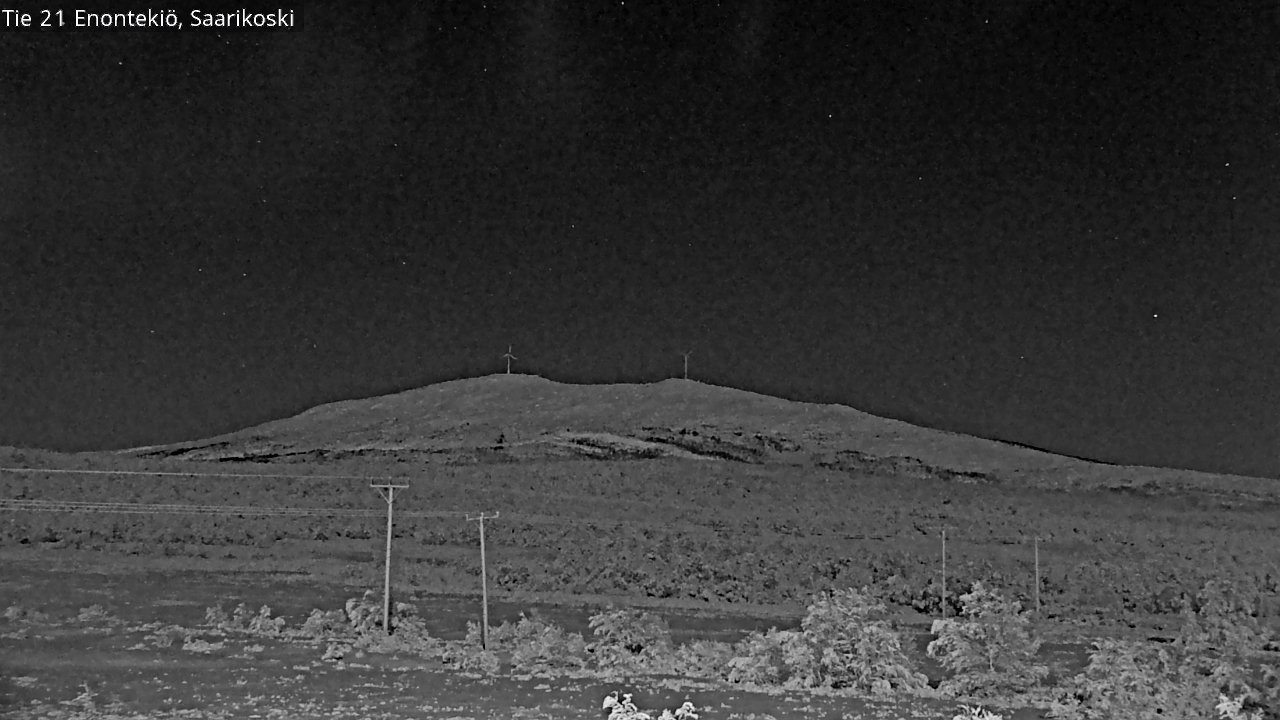 Kelikamerat Kuva Tie 21 Enontekiö, Saarikoski, Enontekiö, Lappi