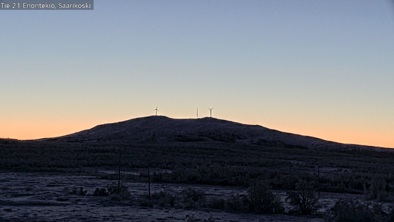 Kelikamerat Kuva Tie 21 Enontekiö, Saarikoski, Enontekiö, Lappi