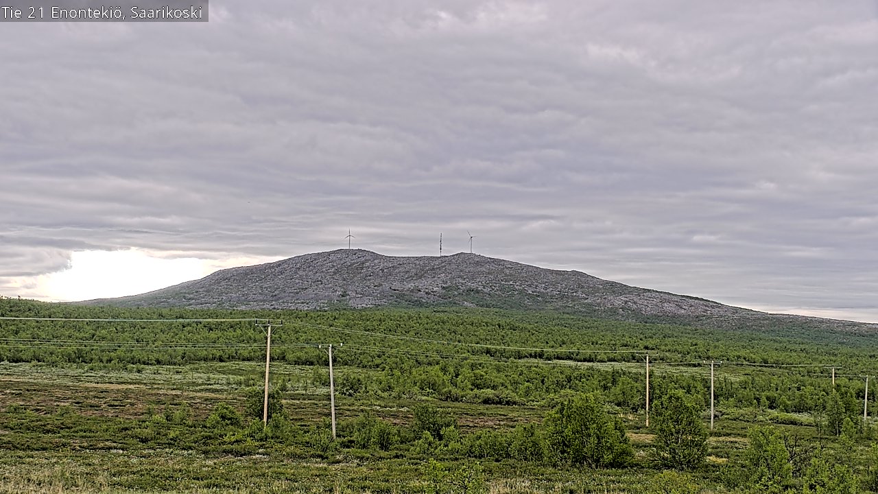 Kelikamerat Kuva Tie 21 Enontekiö, Saarikoski, Enontekiö, Lappi