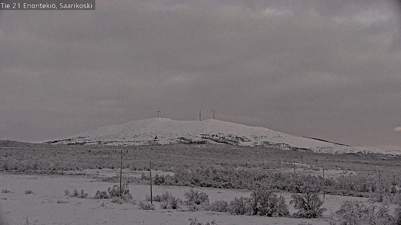 Kelikamerat Kuva Tie 21 Enontekiö, Saarikoski, Enontekiö, Lappi