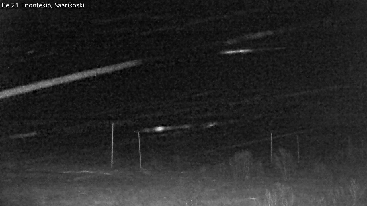 Weather Camera Image Road 21 Enontekiö, Saarikoski, Enontekiö, Lappi