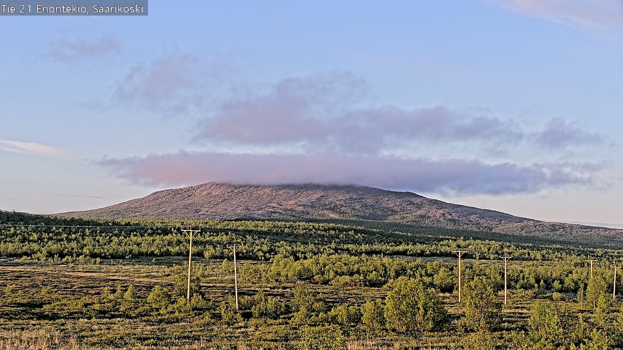 Kelikamerat Kuva Tie 21 Enontekiö, Saarikoski, Enontekiö, Lappi