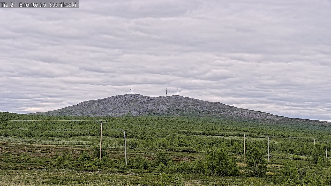 Kelikamerat Kuva Tie 21 Enontekiö, Saarikoski, Enontekiö, Lappi